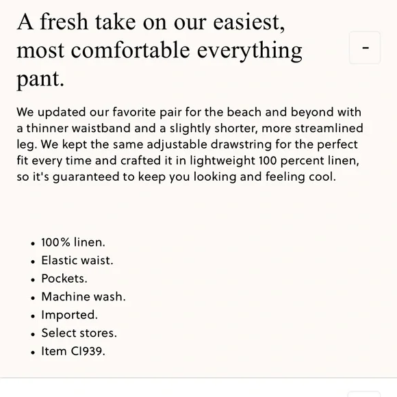 New JCrew Soleil linen pants. - Picture 10 of 10